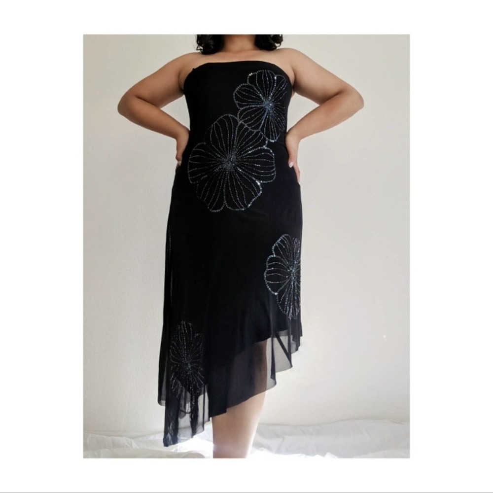 BCBGMaxAzria Strapless Dress| Size L